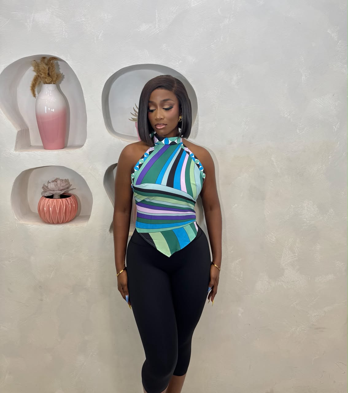 Coastal Chic Wrap Top