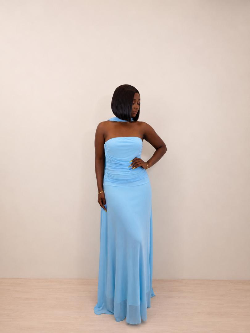 Ocean Whisper Maxi Dress