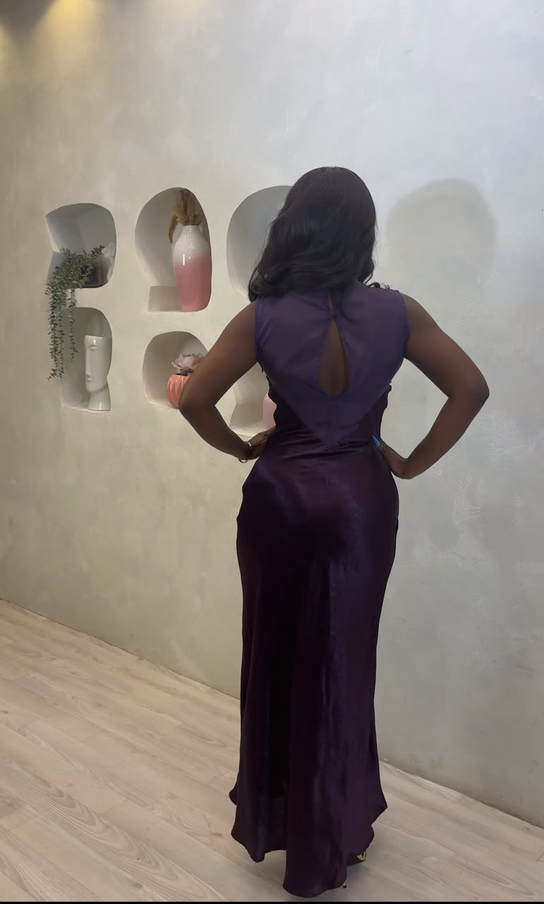 Lavender Luxe Maxi Dress