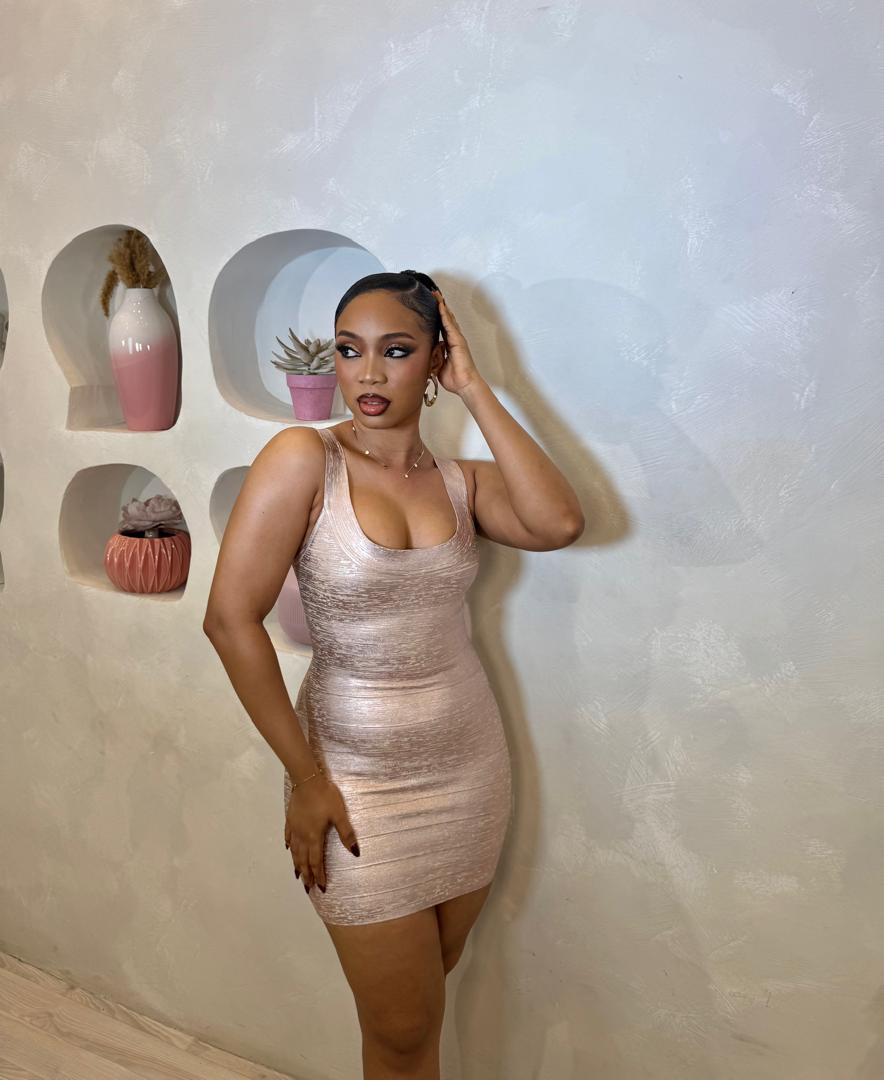 Elegant Bandage Mini Dres