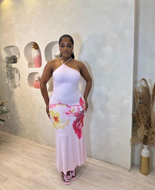 Rose Petals Maxi Dress