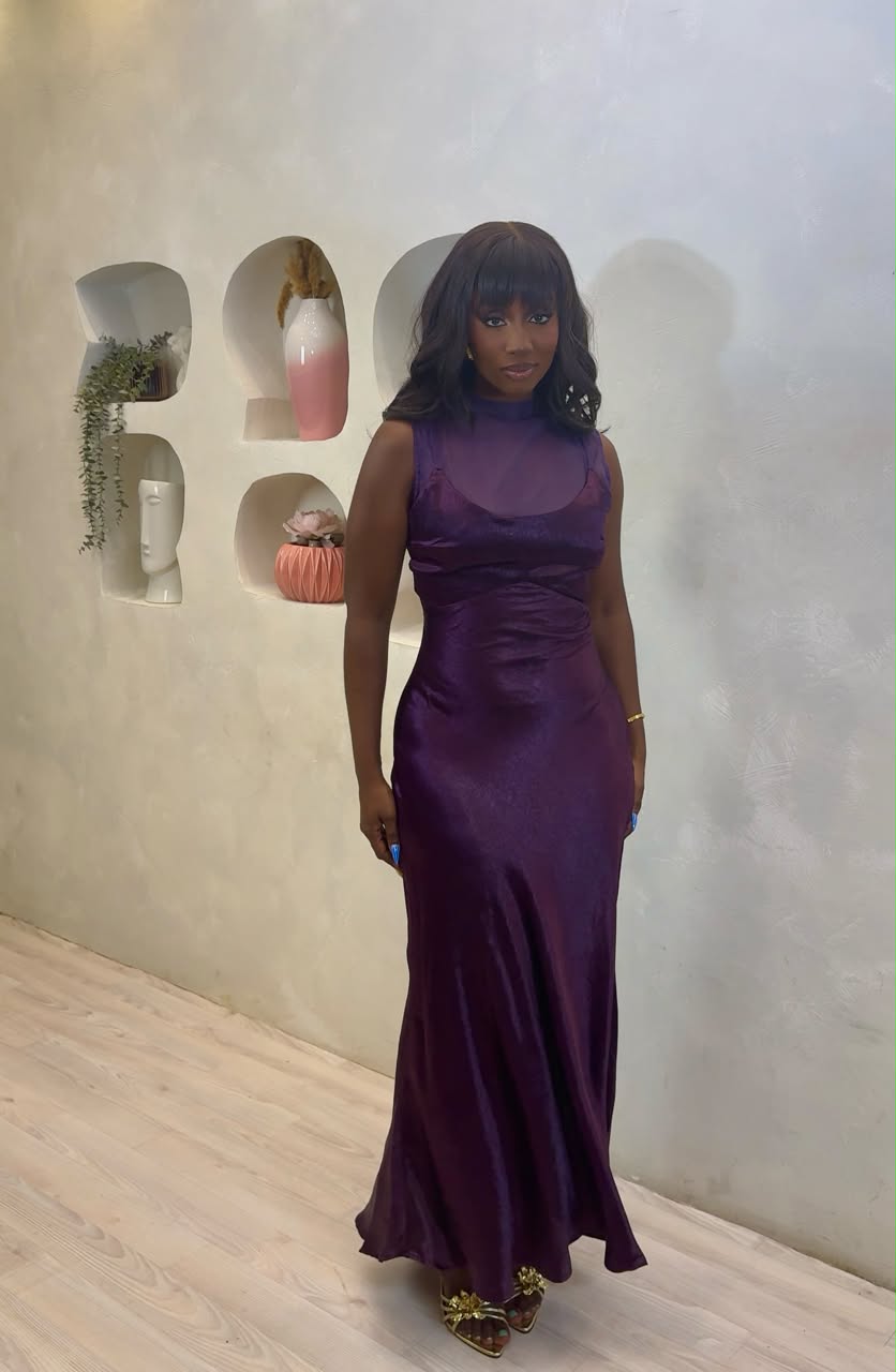 Lavender Luxe Maxi Dress