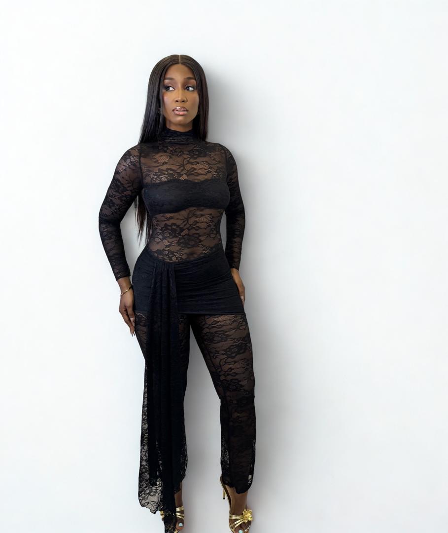 Dark Romance Lace Jumpsuit