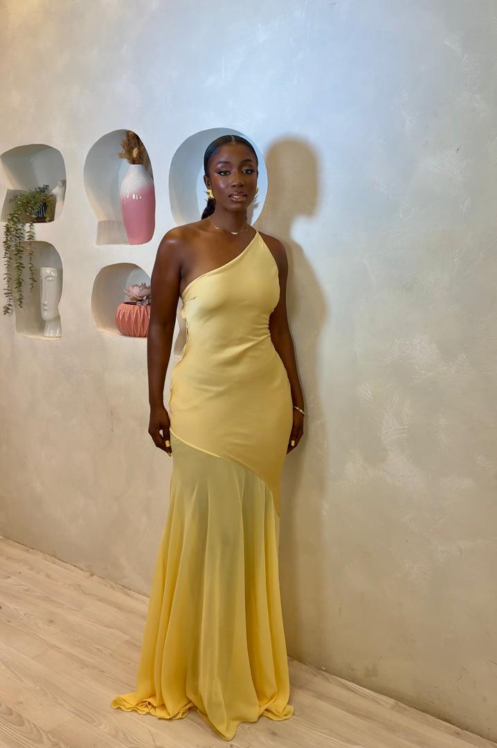 Ethereal One-Shoulder Maxi Dress