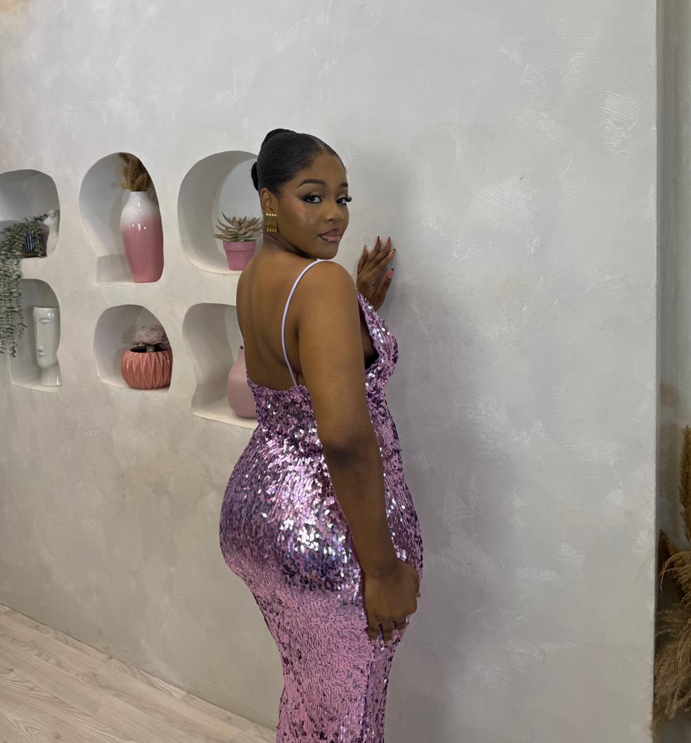 Gaya Sequin Midi Dress