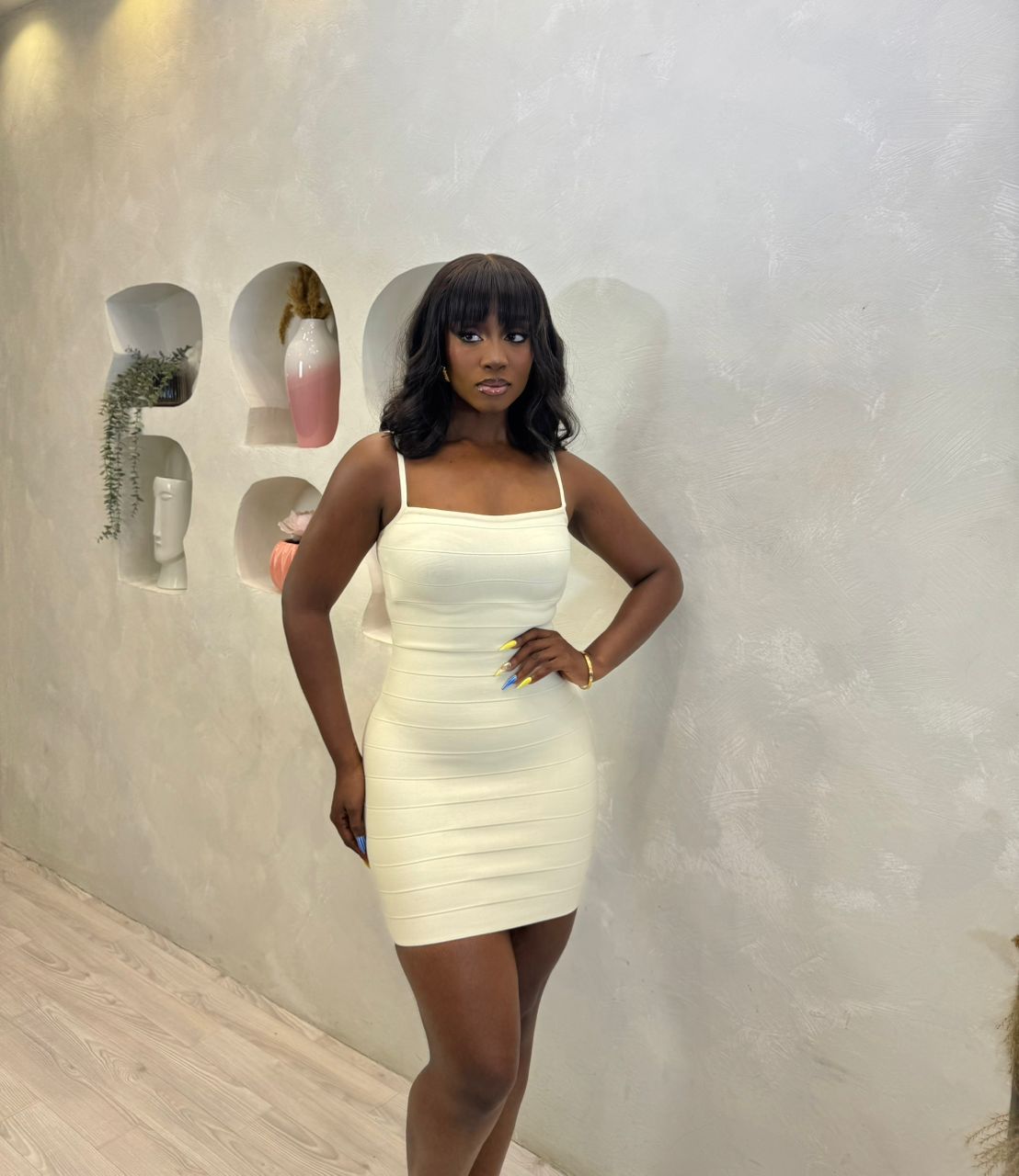 Sky Muse Bandage Mini Dress