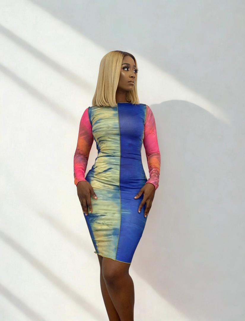 Sunset Bodycon Dress