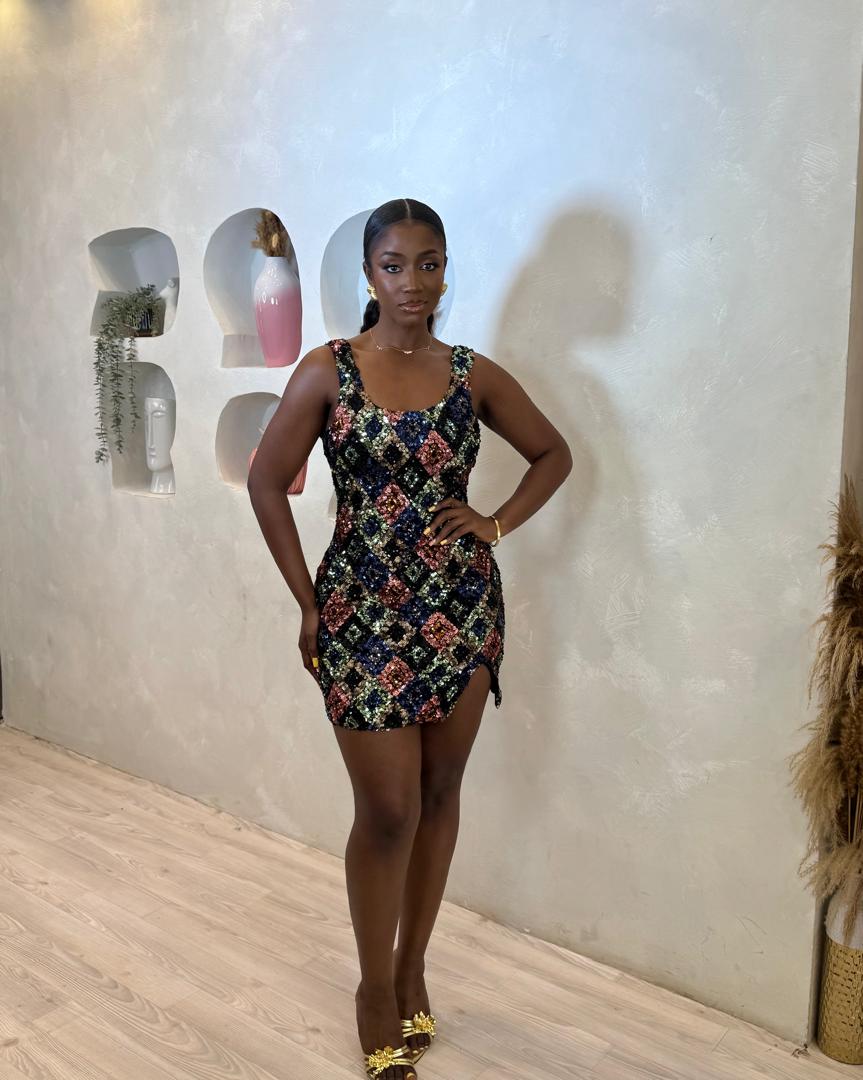 Midnight Magic Sequin Mini Dress