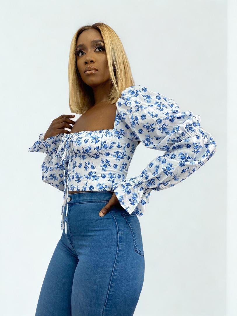 Kess Floral Top