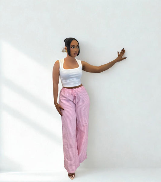 Hilary Striped Pants