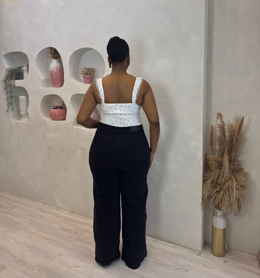 Ivory Charm Corset Top