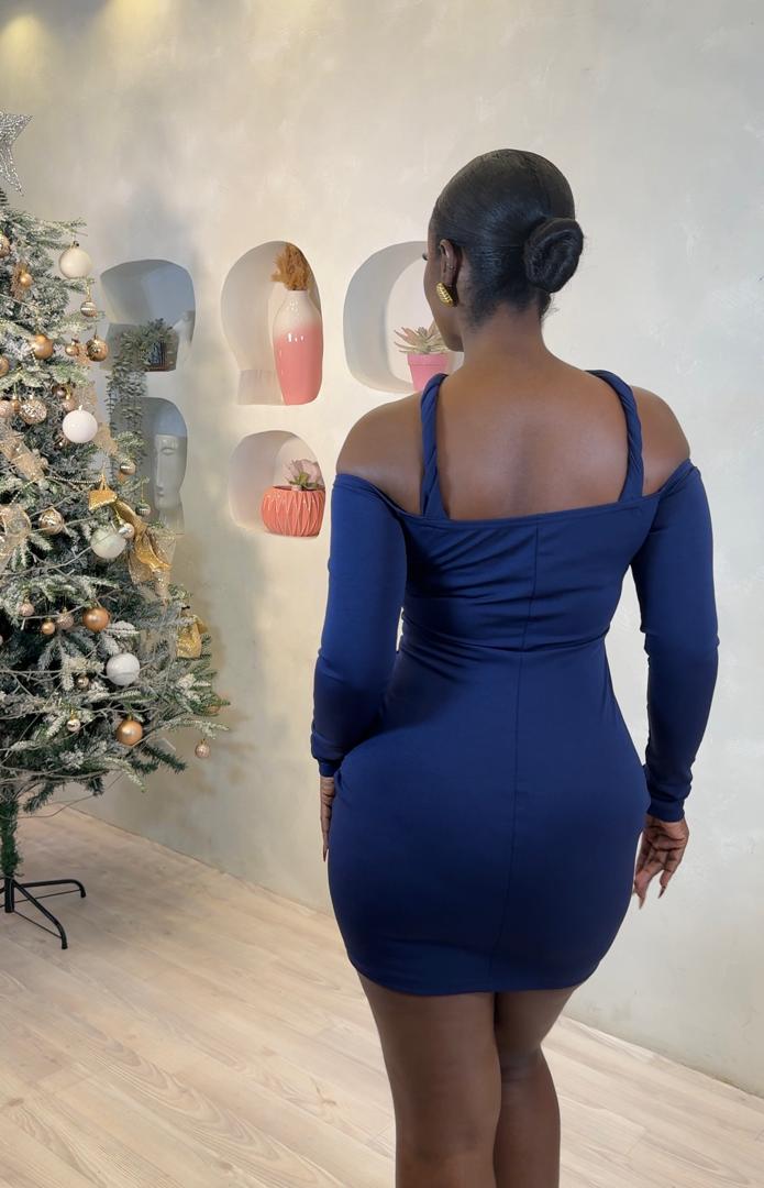 Royal Allure Mini Dress