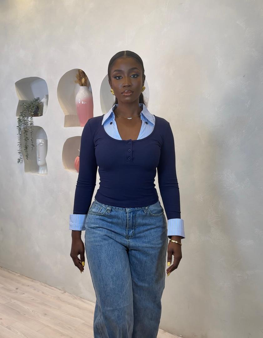 The CEO Vibes Layered Top