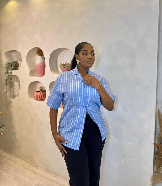 Blueprint Relaxed Striped Shirt