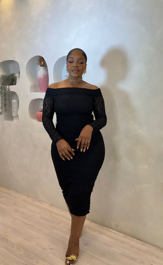 Raven Rose Midi Dress