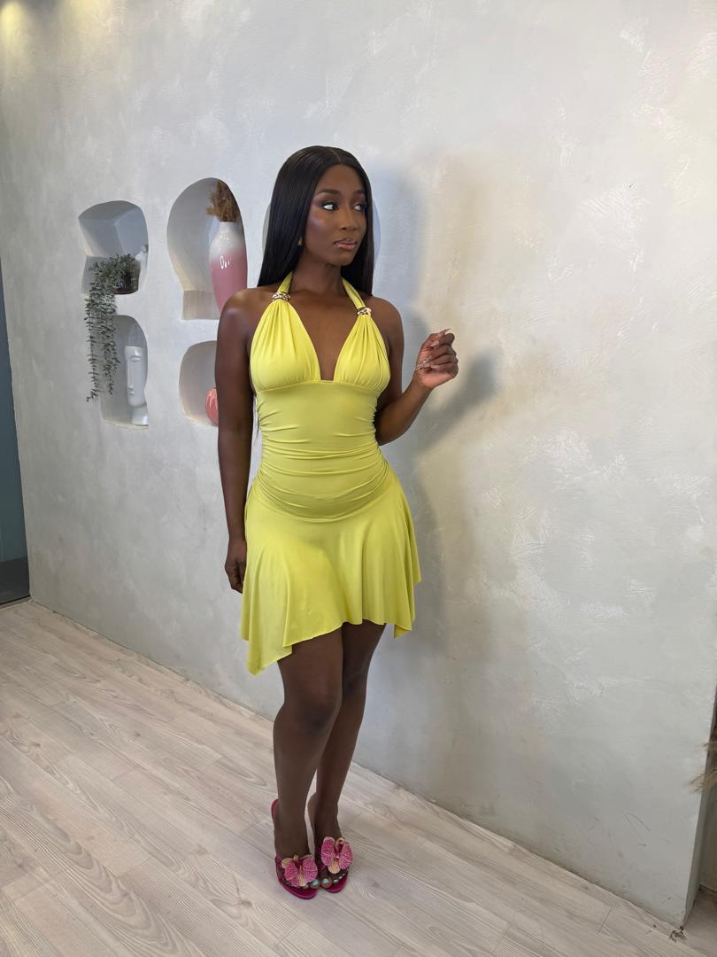 Truffle Glow Mini Dress