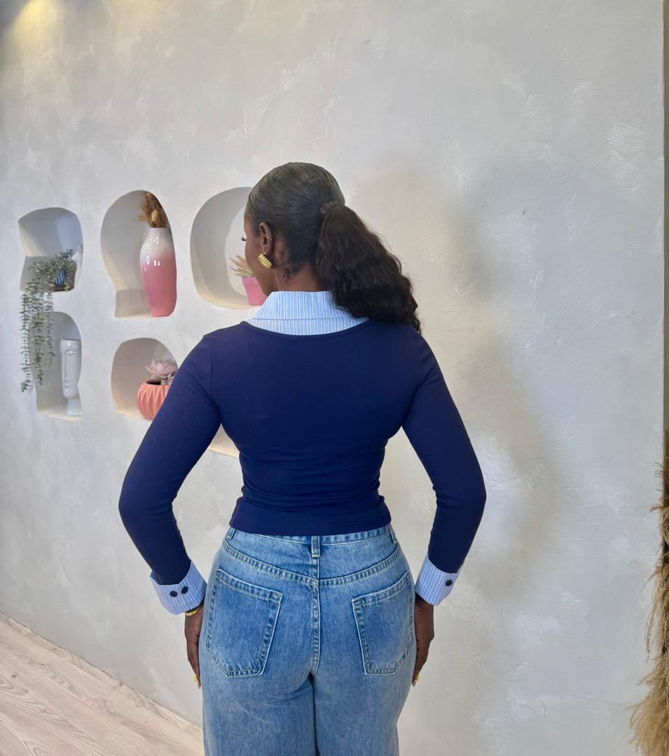 The CEO Vibes Layered Top